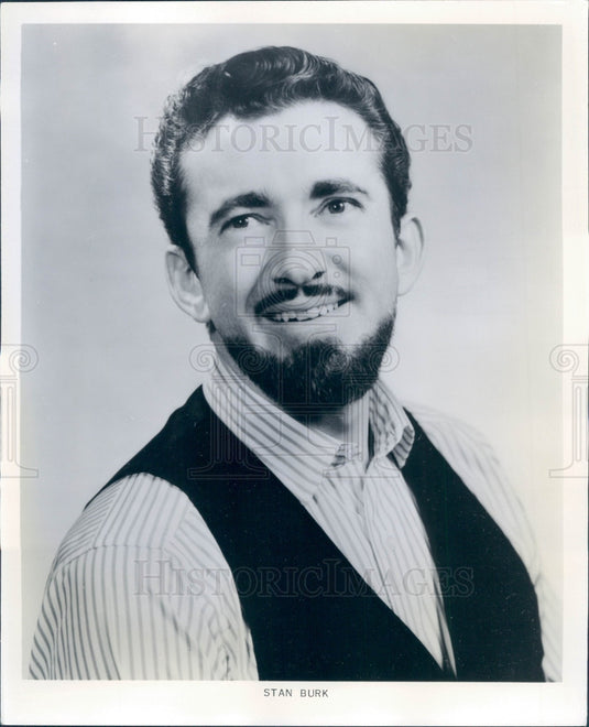 1966 Singer Stan Burk Press Photo - Historic Images