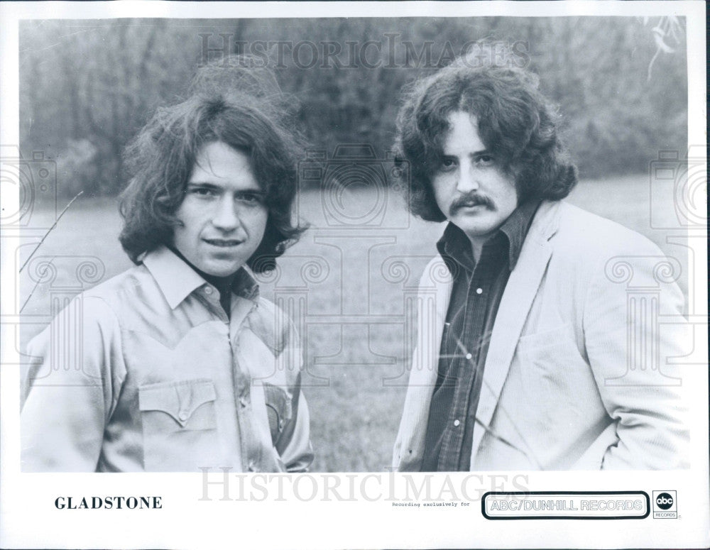 1972 Music Group Gladstone Press Photo - Historic Images