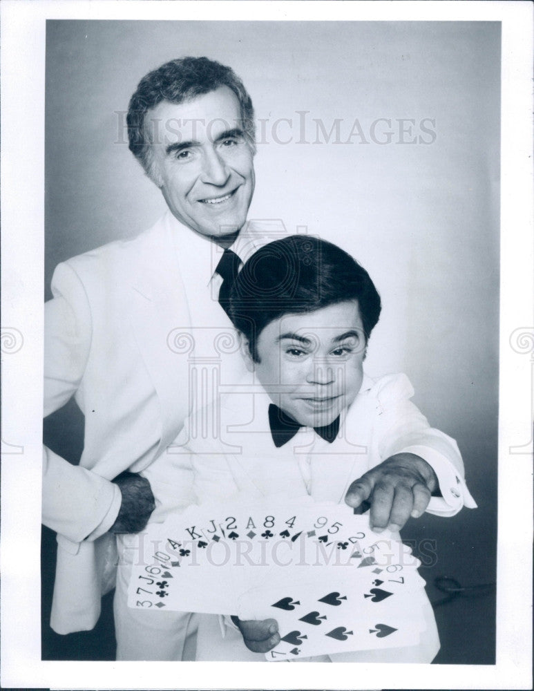 1982 Actors Ricardo Montalban/Herve Villechaize Photo - Historic Images