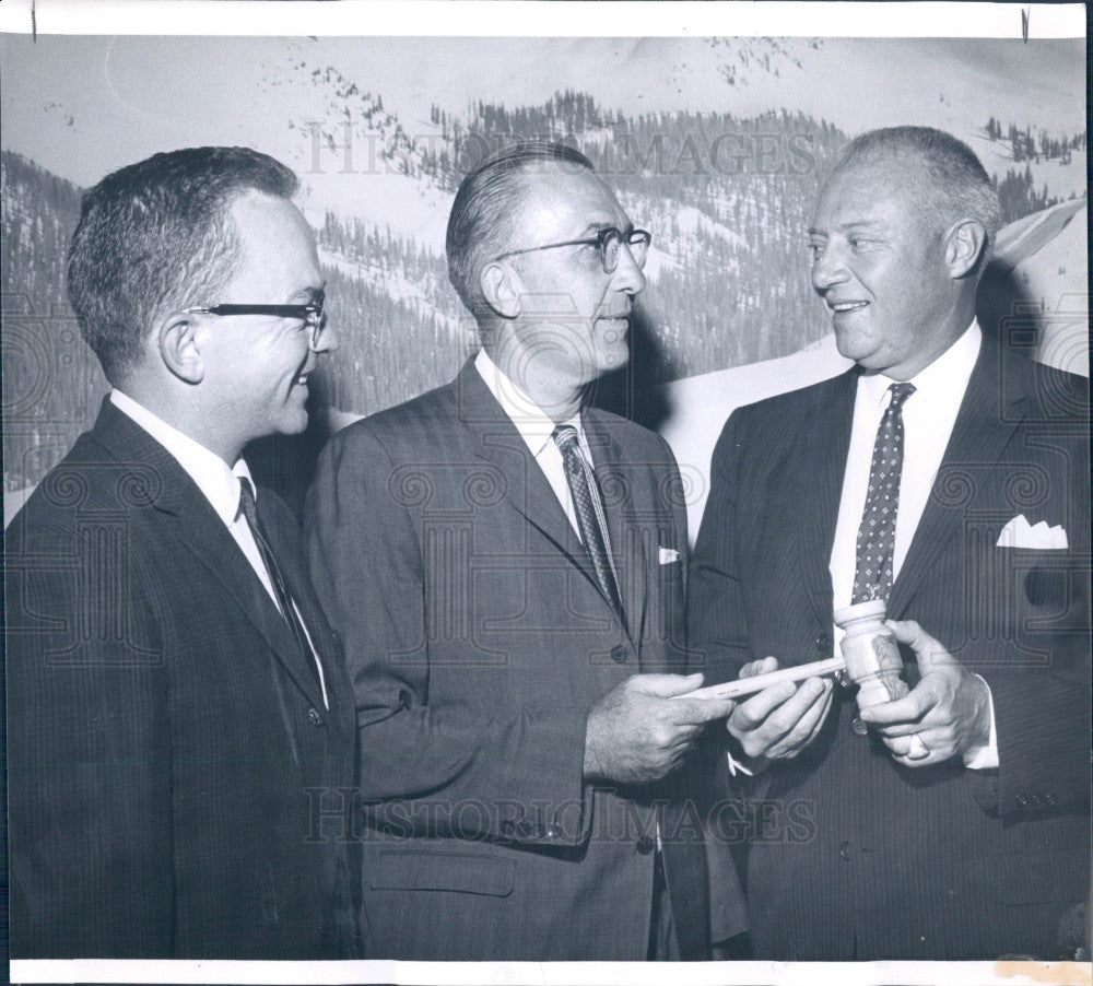 1960 Denver Lumber Gittings &amp; Gov McNichols Press Photo - Historic Images