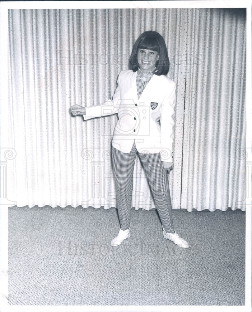 1965 Denver Watusi Dancer Melanie Ginsburg Press Photo - Historic Images