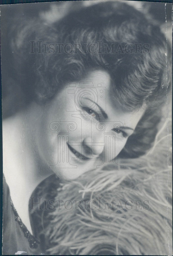 1922 Denver CO Socialite Mrs. Dean Glessner Press Photo - Historic Images
