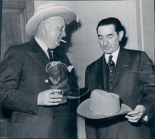 1944 Denver CO Rancher Glessner & Dalton Press Photo - Historic Images