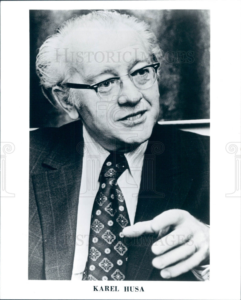 1979 Pulitzer Prize Composer Karel Husa Press Photo - Historic Images