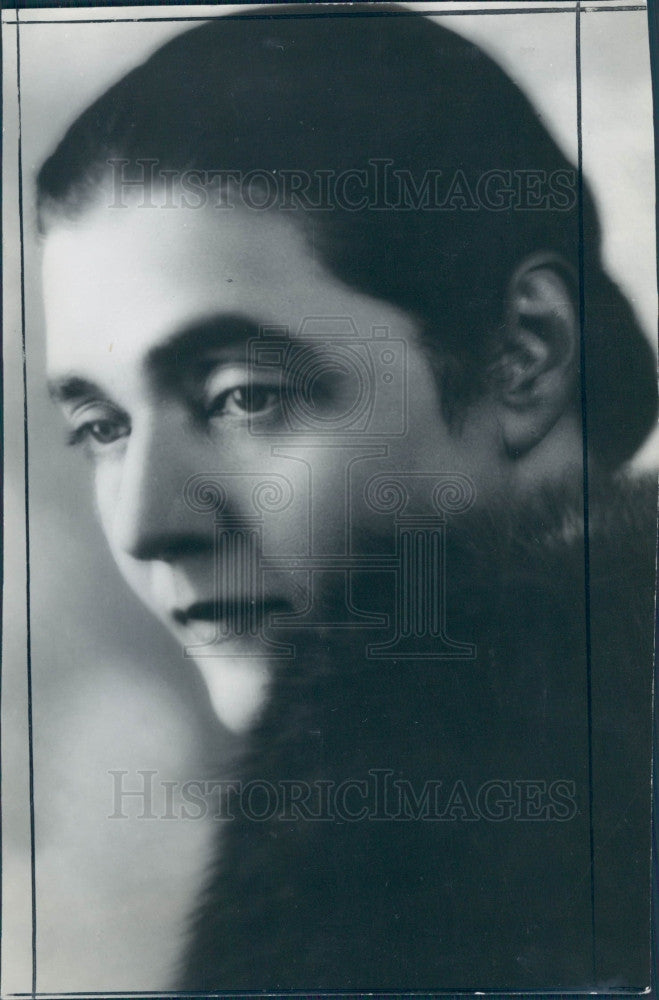 1940 Novelist Fannie Hurst Press Photo - Historic Images