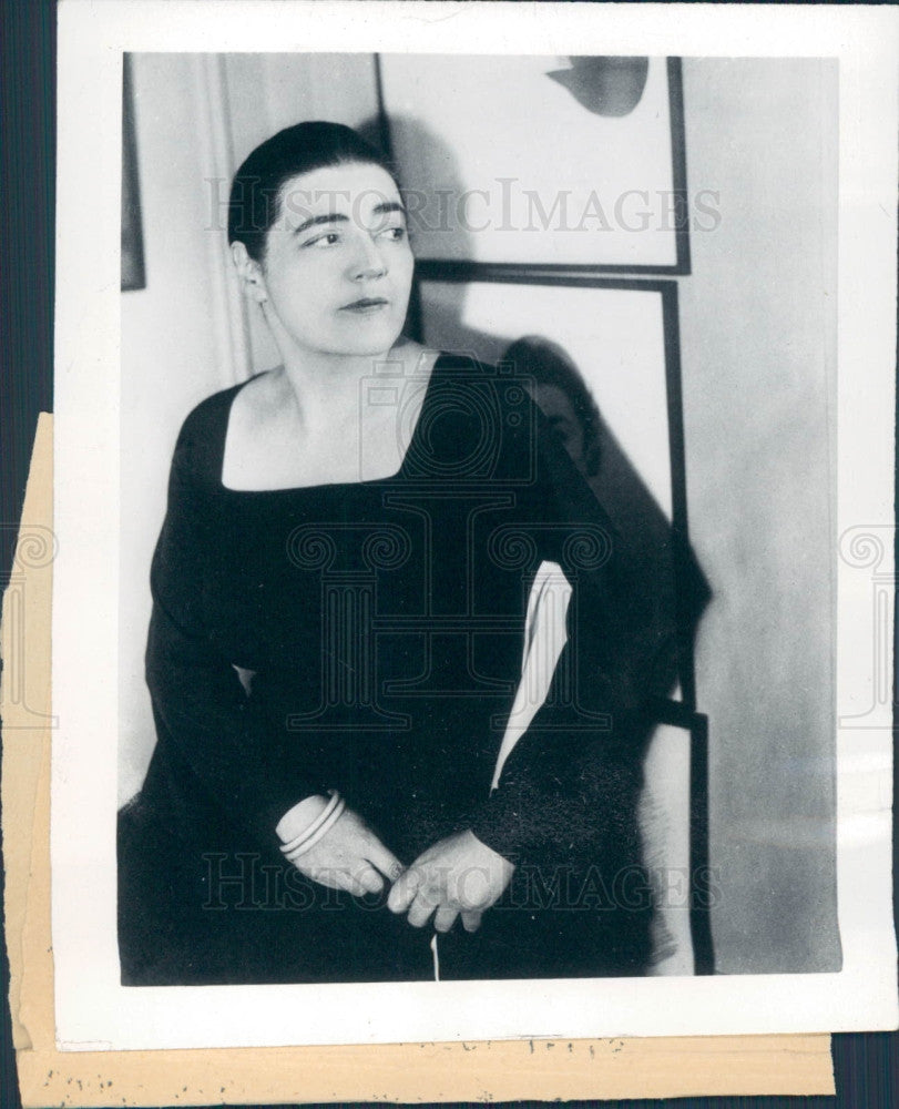 1931 Novelist Fannie Hurst Press Photo - Historic Images