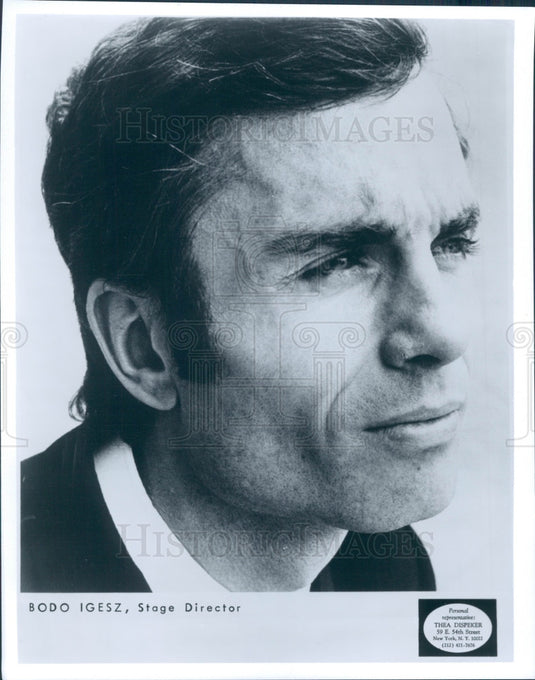 1977 Stage Director Bodo Igesz Press Photo - Historic Images