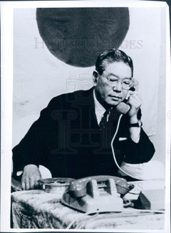 1965 Japan Prime Minister Hayato Ikeda Press Photo