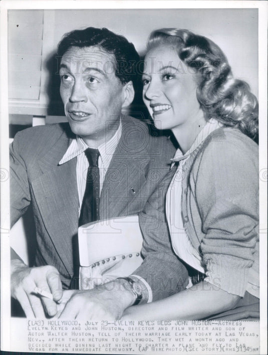 Undated Actress Evelyn Keyes Press Photo - Historic Images