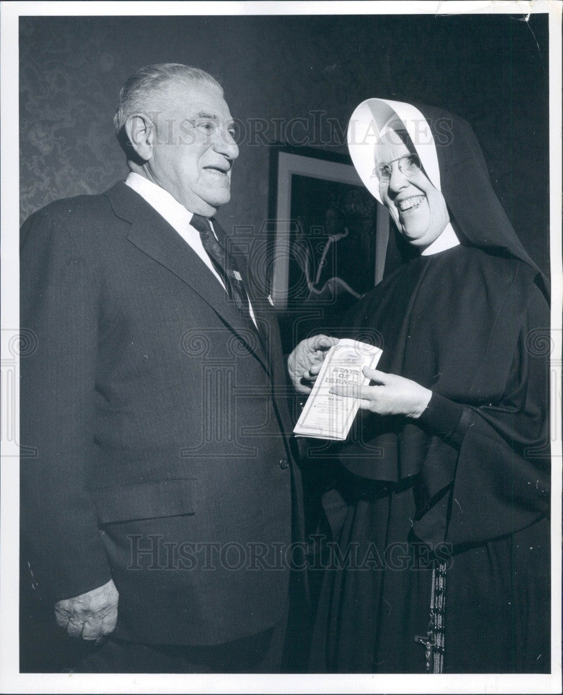 1959 Denver CO Jewish Leader Adolph Kiesler Press Photo - Historic Images