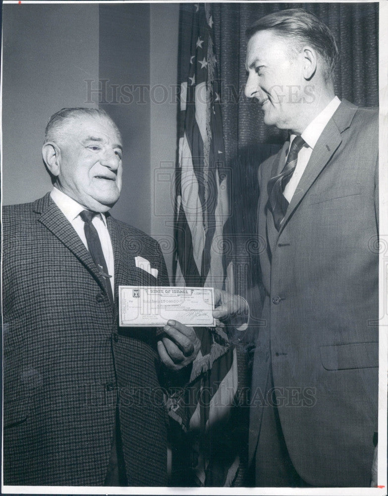 1968 Denver CO Jewish Leader Adolph Kiesler Press Photo - Historic Images