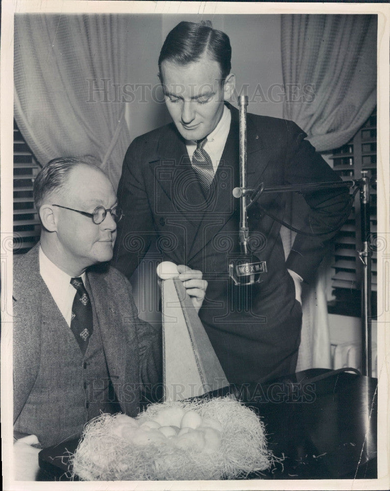 1938 Howard Scripps Son William Scripps Press Photo - Historic Images