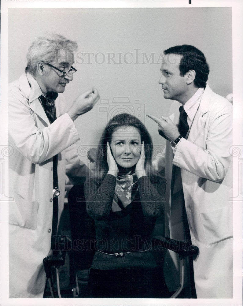 1976 Shelley Fabares/Danny Thomas/David Spielberg Photo - Historic Images