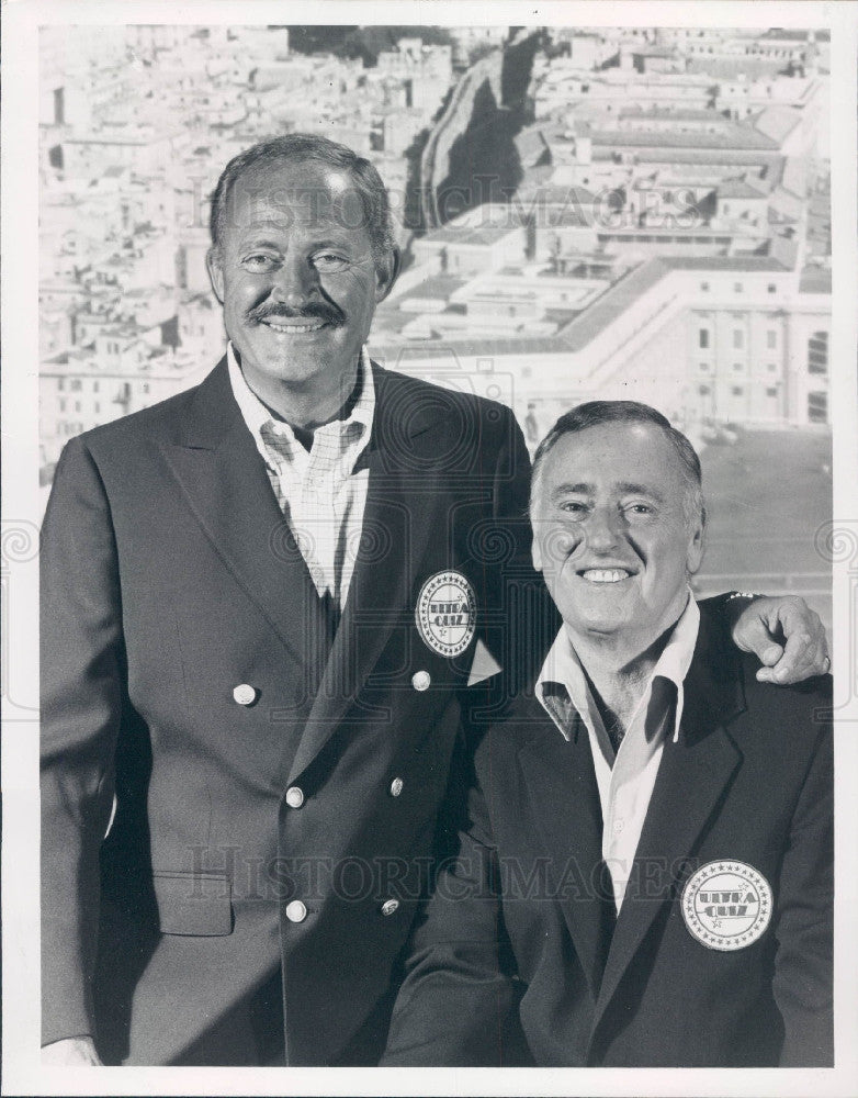 1981 TV Hosts Dan Rowan and Dick Martin Press Photo - Historic Images