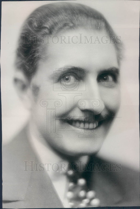 1937 Silent Film Actor Roy D'Arcy Press Photo - Historic Images