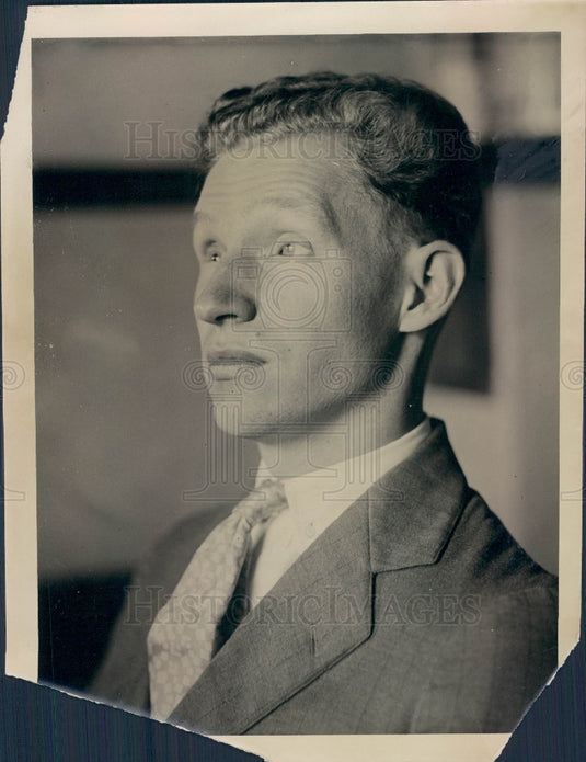Undated Detroit MI Judge Ned Smith Press Photo - Historic Images