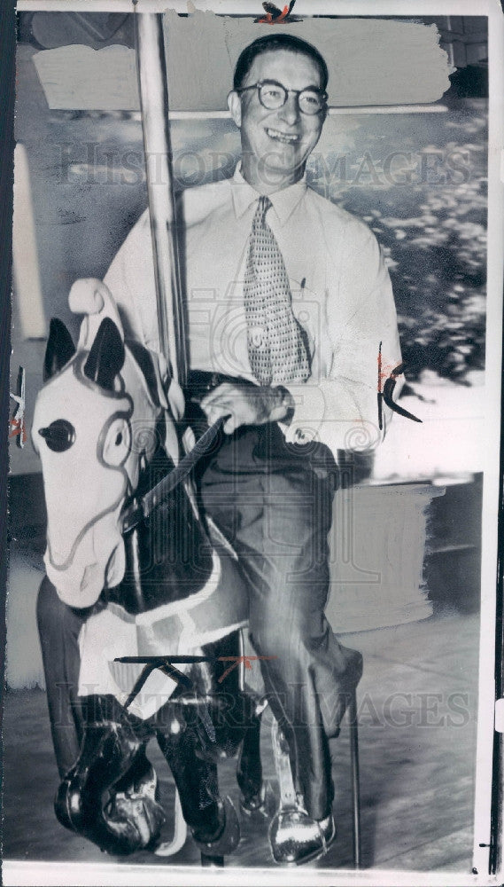 1955 TN Senator Kefauver Press Photo - Historic Images