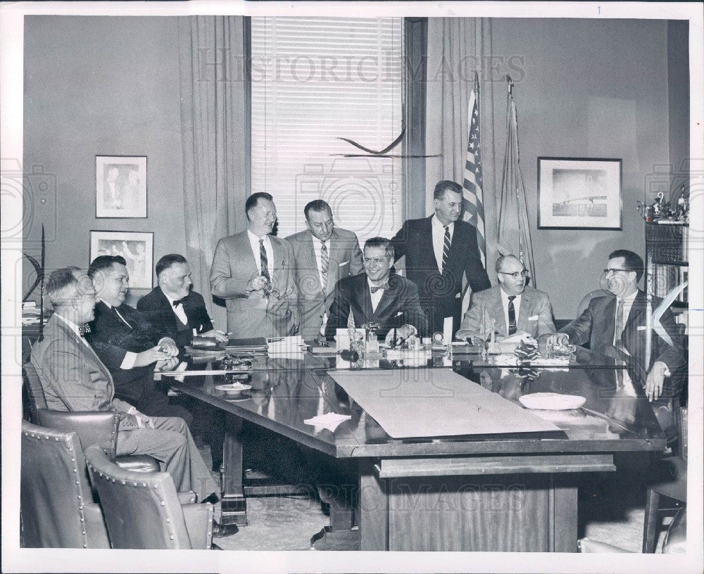 1959 MI Gov G Mennen Williams Press Photo - Historic Images