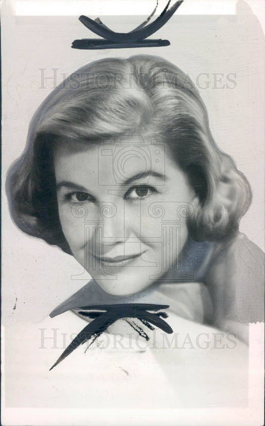 1958 Actress Barbara Bel Geddes Press Photo - Historic Images