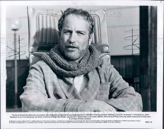 1982 Actor Richard Dreyfuss Press Photo - Historic Images