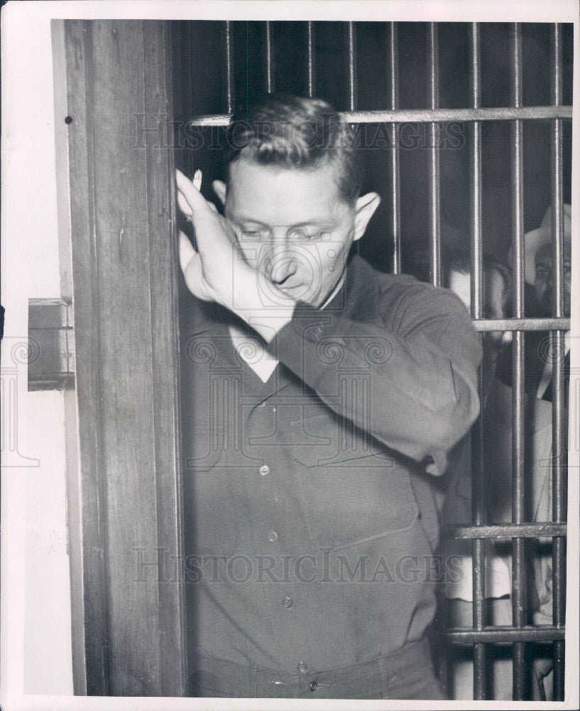 1949 Detroit MI Kidnapper William Mabrey Press Photo - Historic Images