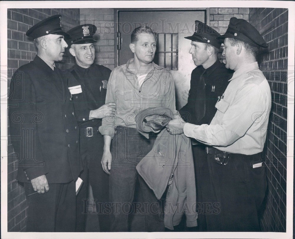 1949 Detroit MI Kidnapper William Mabrey Press Photo - Historic Images