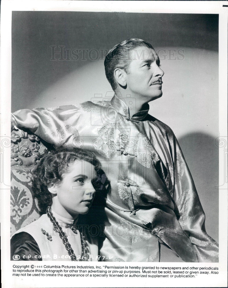 1987 Actors Jane Wyatt &amp; Ronald Colman Circa 1937 Photo - Historic Images