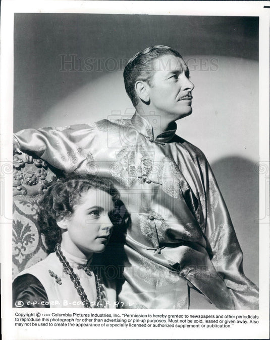 1987 Actors Jane Wyatt & Ronald Colman Circa 1937 Photo - Historic Images