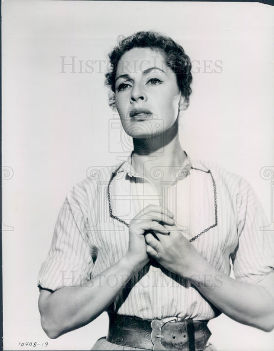 Undated Actress Viveca Lindfors Press Photo - Historic Images
