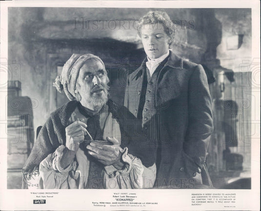 1960 Actors James Macarthur & John Laurie Press Photo - Historic Images