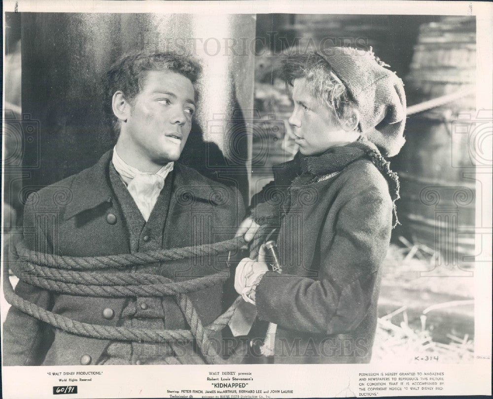 1960 Actors James Macarthur &amp; John Pike Press Photo - Historic Images