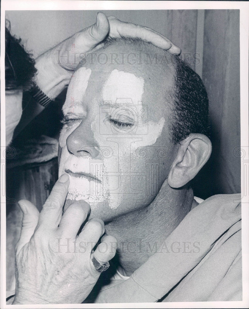 1968 Clown Bob Huber Press Photo - Historic Images