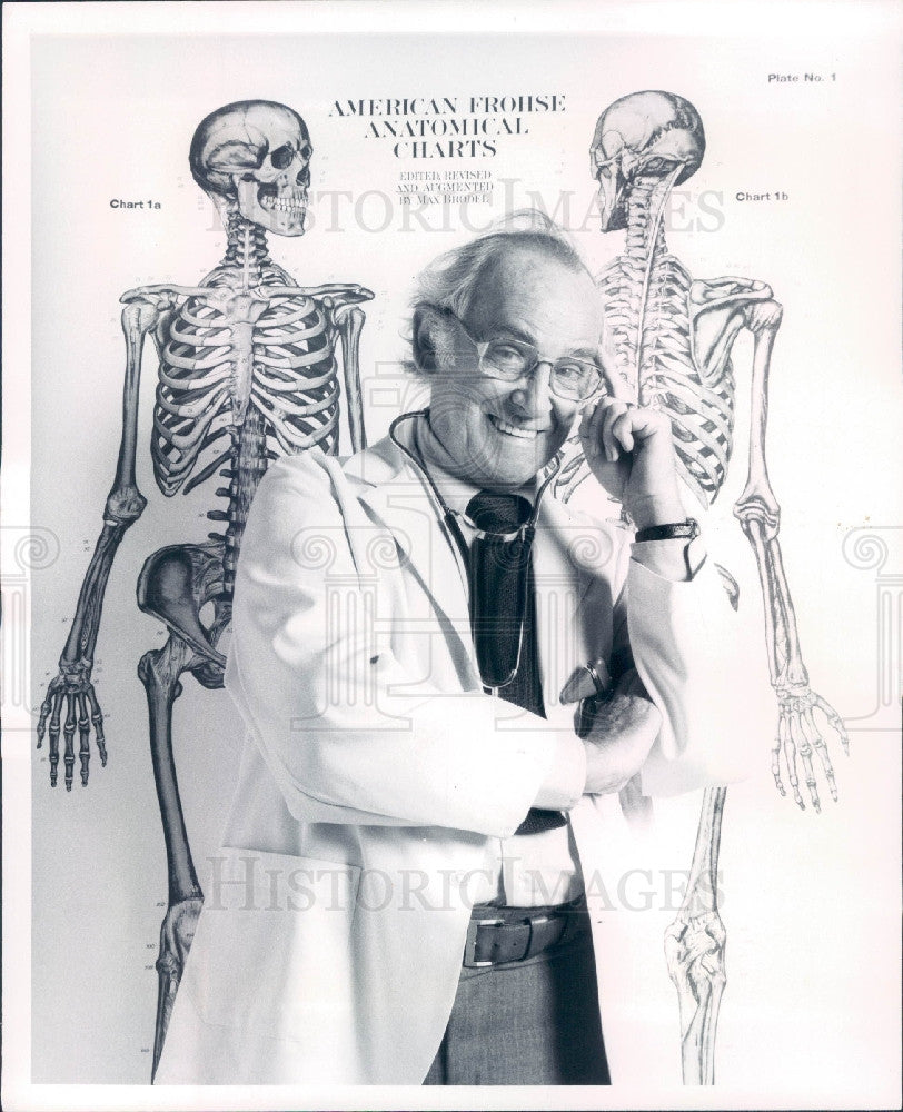 1976 Actor Barnard Hughes Press Photo - Historic Images