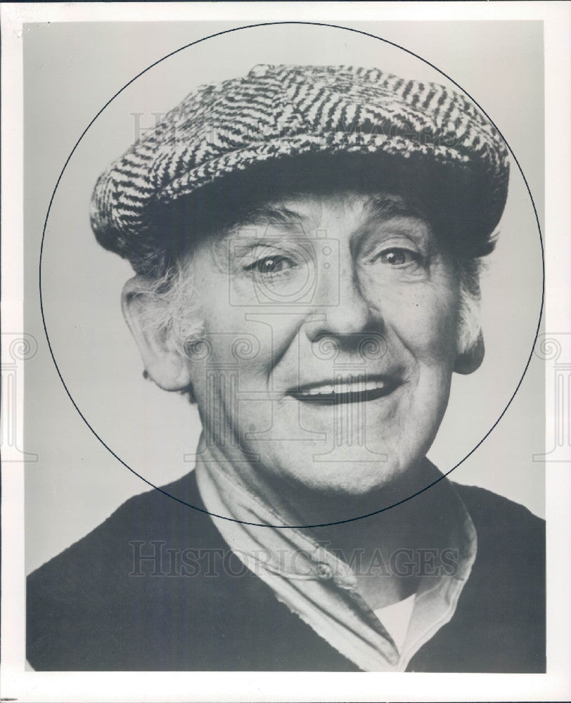 1980 Actor Barnard Hughes Press Photo - Historic Images