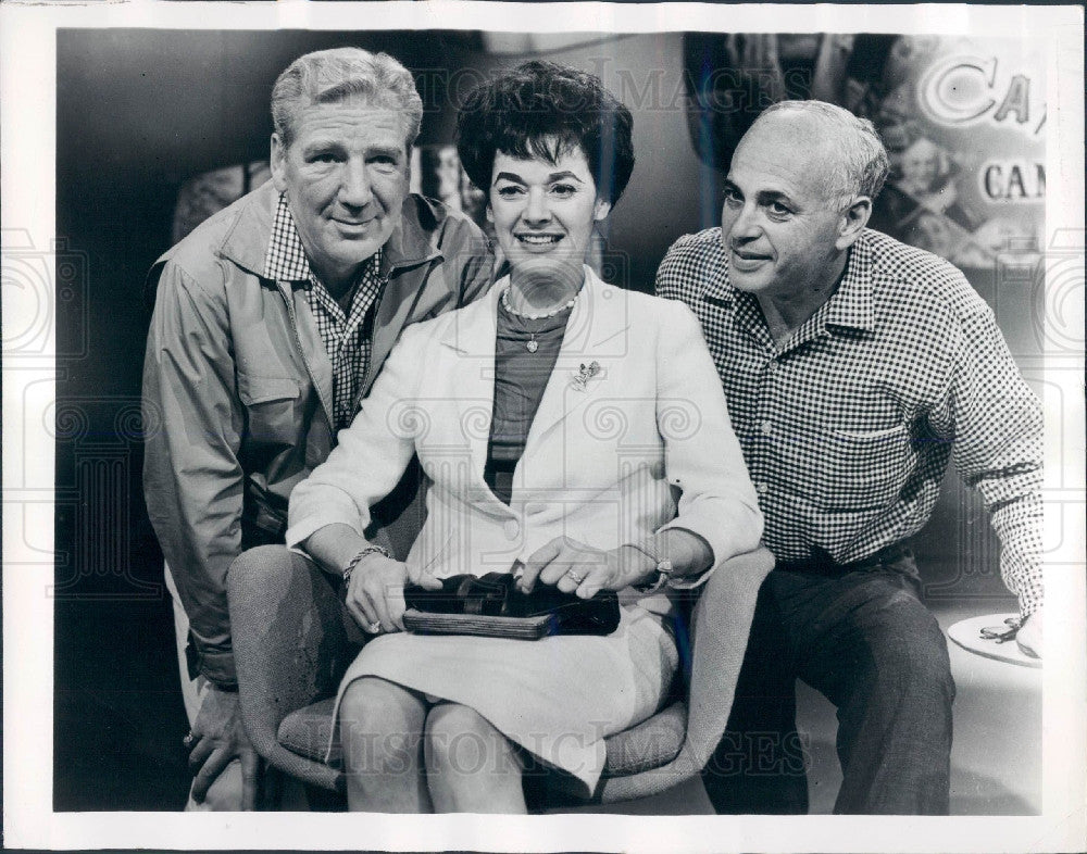 1964 Actors MacKenzie/Kirby/Allen Funt Press Photo - Historic Images