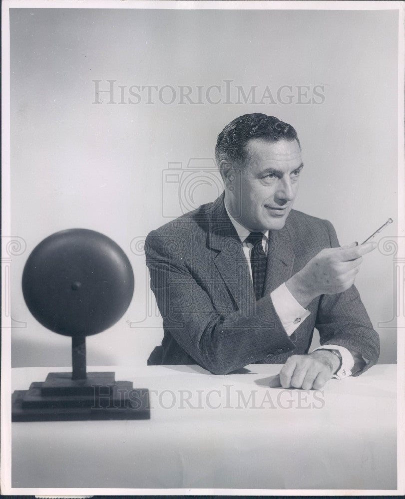 1955 TV Host Ted Mack Press Photo - Historic Images