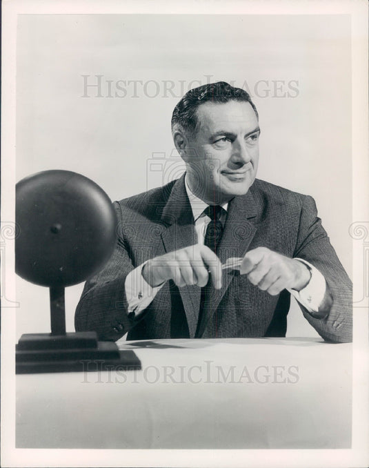 Undated TV Host Ted Mack Press Photo - Historic Images