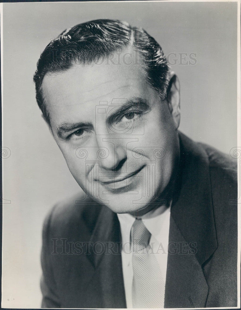 1961 TV Host Ted Mack Press Photo - Historic Images