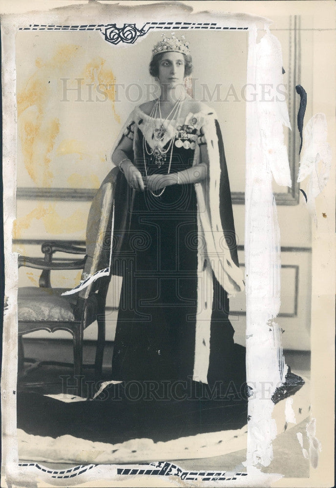 1926 Sweden Princess Louise Press Photo - Historic Images