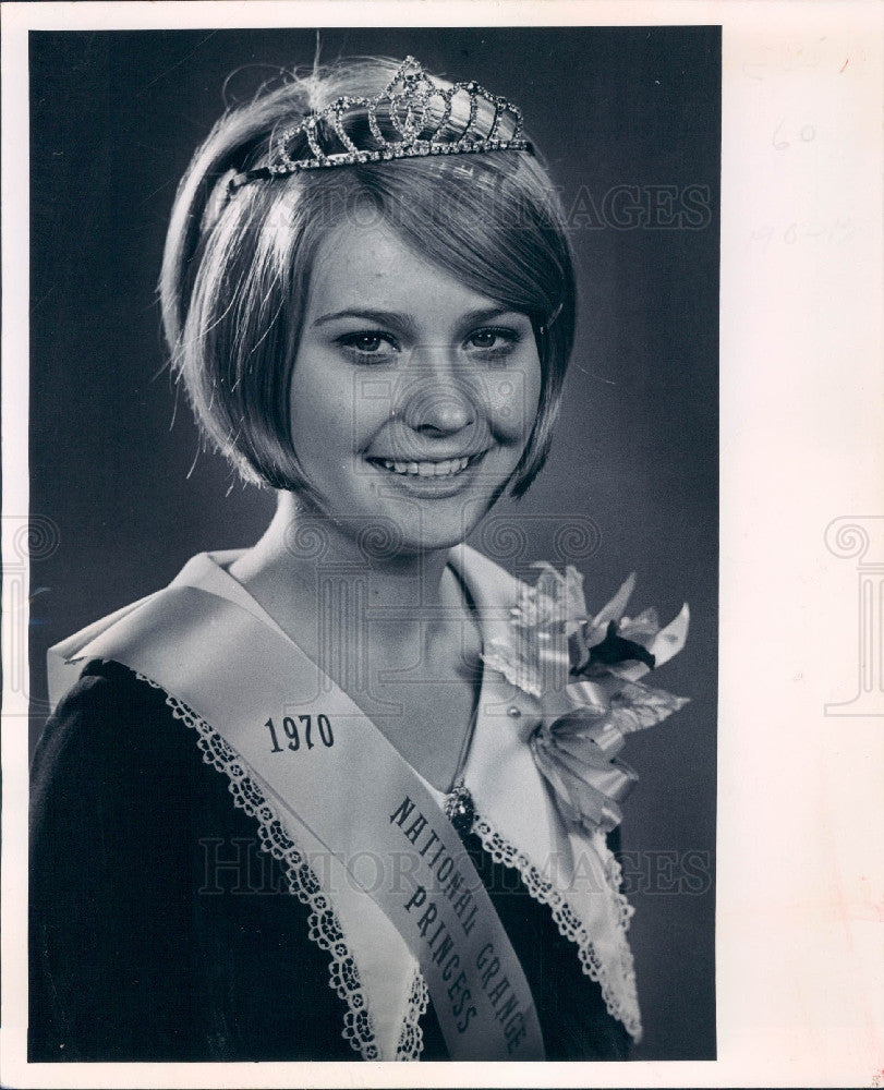 1969 CO Grange Princess Kathy Kiplinger Press Photo - Historic Images