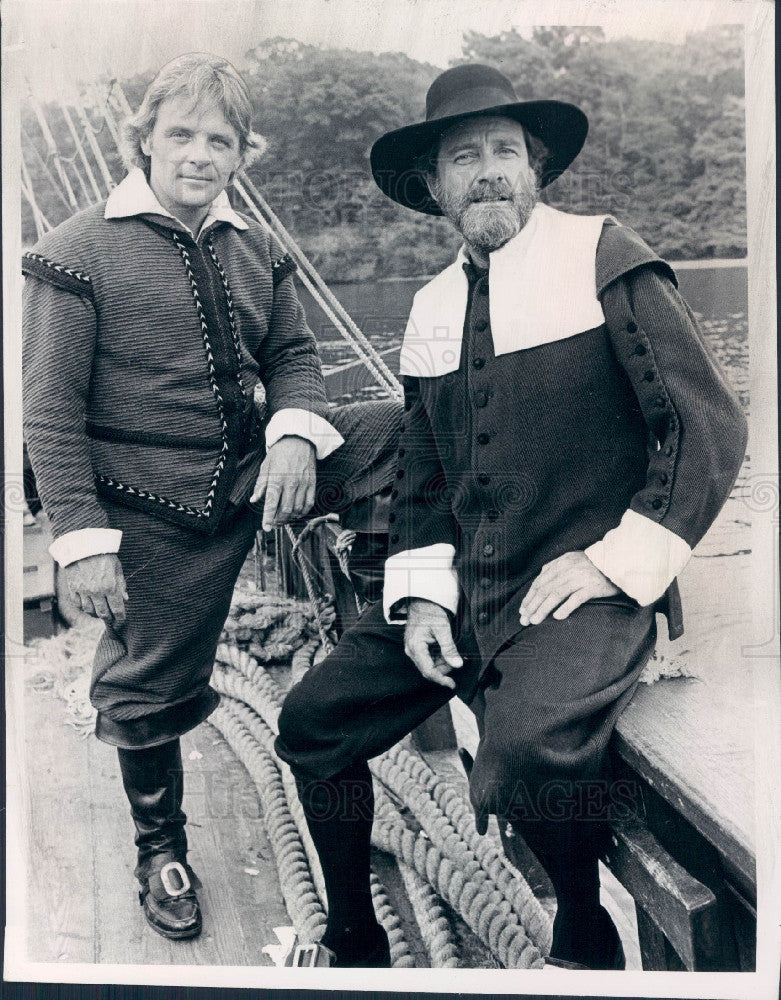 1979 Actors Anthony Hopkins/Richard Crenna Press Photo - Historic Images