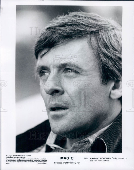 1980 Actor Anthony Hopkins Press Photo - Historic Images