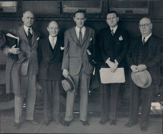 Undated Roosevelt Aid Harry Hopkins WPA Press Photo - Historic Images