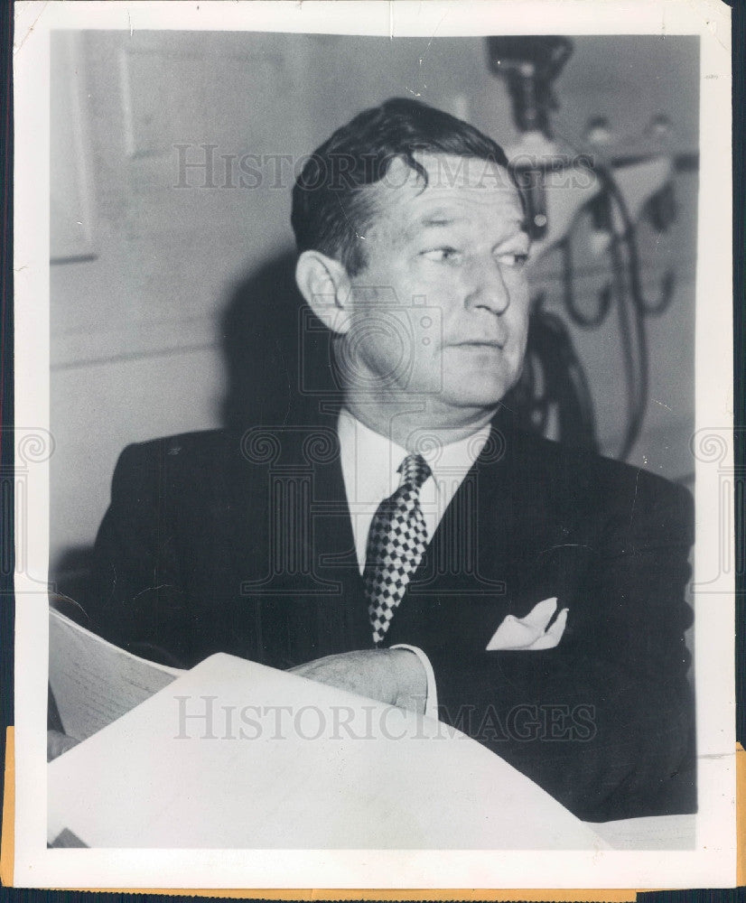 1951 Actor &amp; Radio Pioneer Phillips Lord Press Photo - Historic Images