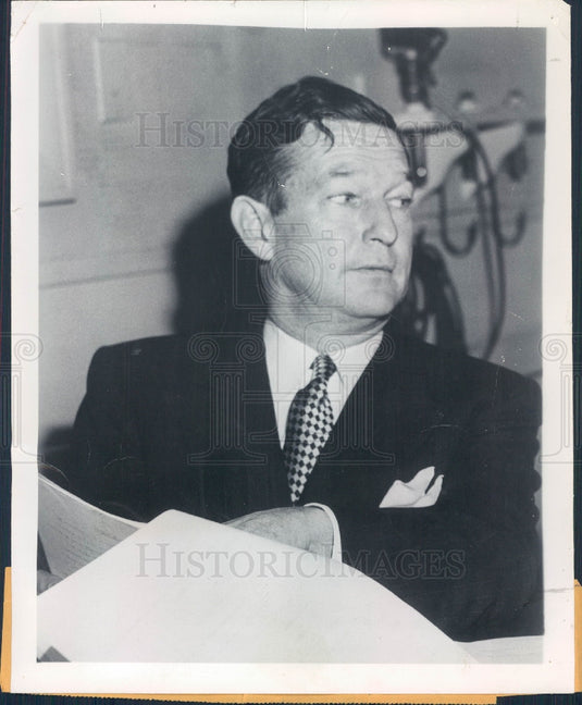 1951 Actor & Radio Pioneer Phillips Lord Press Photo - Historic Images