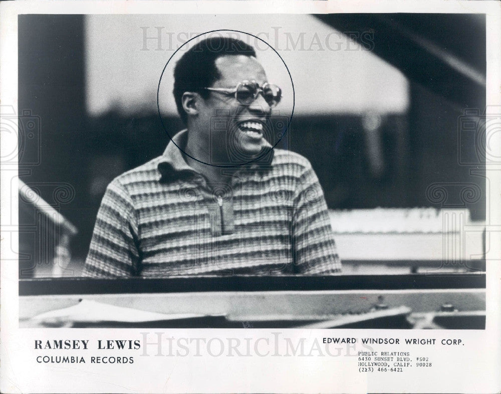 1973 Jazz Musician Ramsey Lewis Press Photo - Historic Images