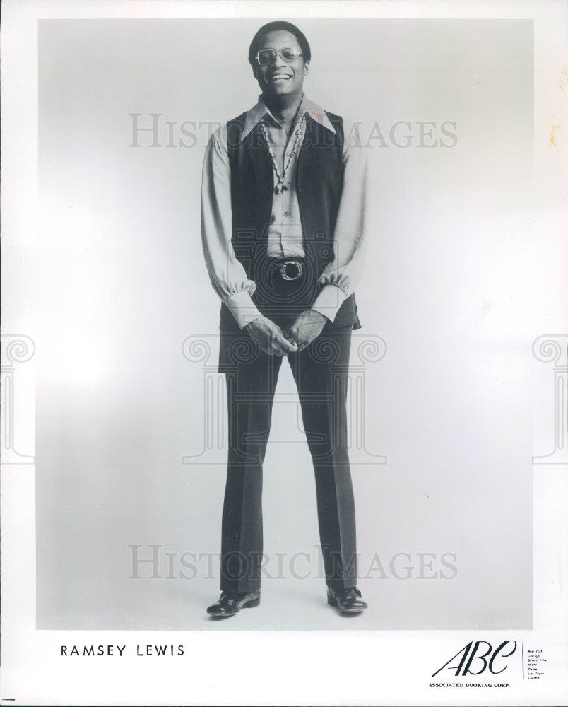 1975 Jazz Musician Ramsey Lewis Press Photo - Historic Images