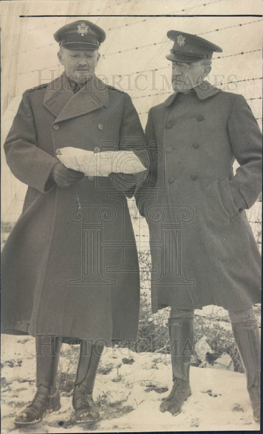 1936 CO Military Officer Charles Larsen Press Photo - Historic Images