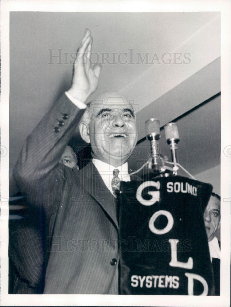 1938 New York Governor Herbert Lehman Press Photo - Historic Images