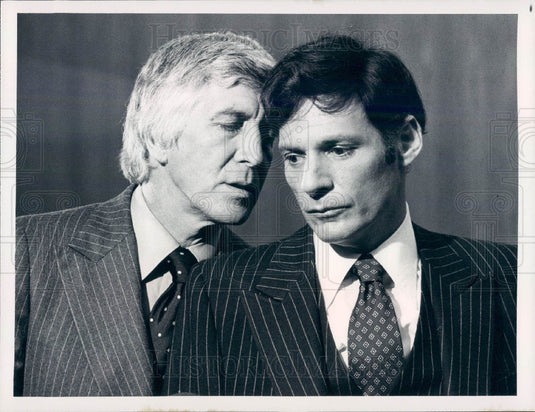 1978 Actors Ron Leibman and Patrick O'Neal Press Photo - Historic Images